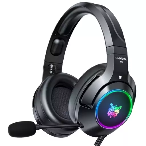 هدست گیمینگ سیمی RGB مدل Onikuma K9