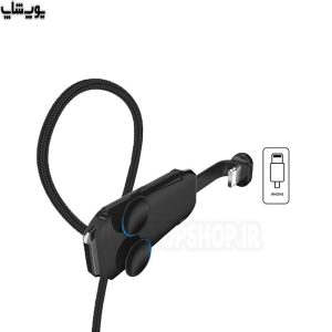 کابل شارژر گیمینگ آیفون موکسوم مدل MX-CB03