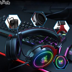 هدست گیمینگ سیمی RGB اونیکوما Onikuma X10