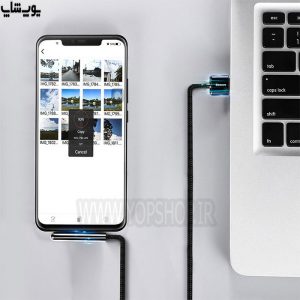 کابل فست شارژ آیفون مدل CAL7C-A01