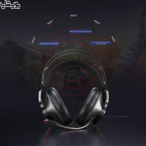 هدست گیمینگ سیمی RGB ریمکس مدل Remax RM-810 با صدای 360 درجه