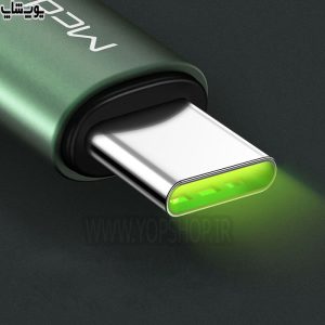 کابل شارژ تایپ C مک دودو مدل CA-796 با دو حالت نشانگر LED