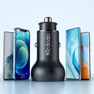 شارژر فندکی 45 وات مک دودو مدل CC-7030 با پشیبانی گسترده