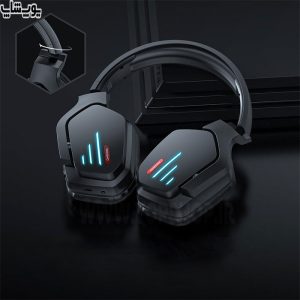 هدست گیمینگ بی سیم RGB اونیکوما مدل B60 با گوشی های قابل چرخش تا 90 درجه