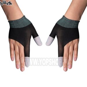 دستکش کامل ضد تعریق نانو دو انگشتی E-sport