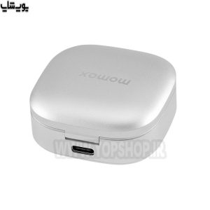 هدفون بی سیم مومکس مدل Spark mini با پورت تایپ C برای شارژ