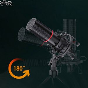 میکروفن گیمینگ ردراگون مدل GM300 با پایه قابل تنظیم تا 180 درجه