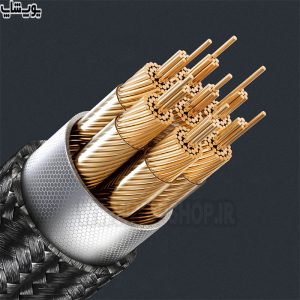کابل تبدیل لایتینینگ به جک 3.5 میلی متری مک دودو مدل CA-0780 با کیفیت بالای کابل
