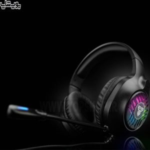 هدست گیمینگ سیمی RGB فنتک مدل BLITZ MH87 با نورپردازی RGB