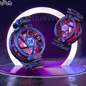 فن خنک کننده رادیاتوری گوشی موبایل مدل BlueWow N5 با نورپردازی RGB