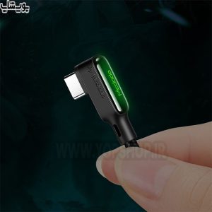 کابل تبدیل USB به تایپ C مک دودو مدل CA-7520 با نشانگر LED