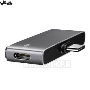 مبدل تایپ C به جک 3.5mm و تایپ C مک دودو مدل CA-7660 با کیفیت بالا