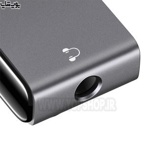 مبدل تایپ C به جک 3.5mm و تایپ C مک دودو مدل CA-7660 با جک 3.5 میلی متری استاندارد