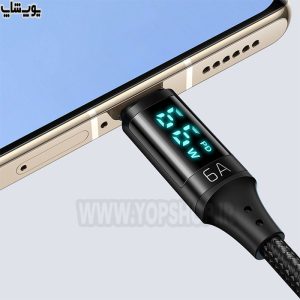 کابل تبدیل USB به تایپ C مک دودو مدل CA-1080 با پشتیبانی بالای امنیتی