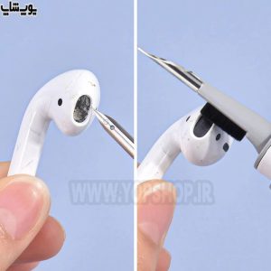 قلم تمیز کننده هندزفری مدل Q5 با برس متراکم و خیلی نرم
