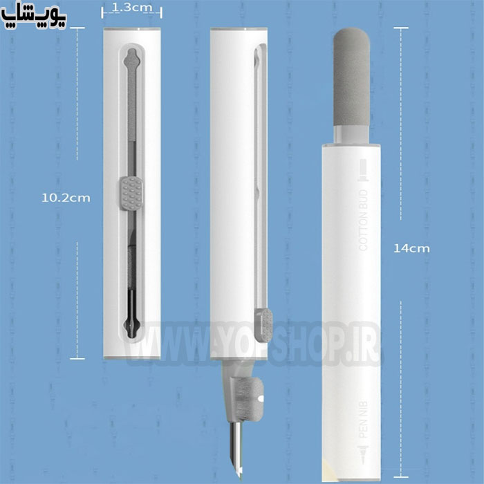 قلم تمیز کننده هندزفری مدل Q5 در ابعاد کوچک و قابل حمل