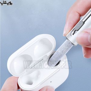 قلم تمیز کننده هندزفری مدل Q5 دارای پاک کننده پنبه ای نرم