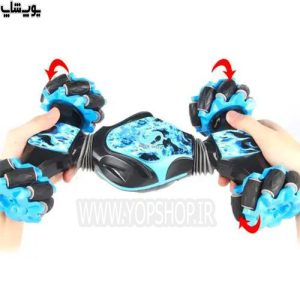 طراحی ماشین بازی کنترلی آفرود 2 حالته مدل Stunt Car CV8818