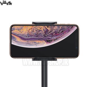 پایه نگهدارنده گوشی موبایل باسئوس مدل SULR-0G با قابلیت چرخش 360 درجه