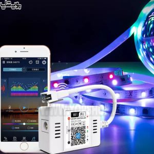 پک ریسه RGB برنامه پذیر اکولایزر ورلدیونیکوئین مدل Magic با ریسه ای به طول 5 متر