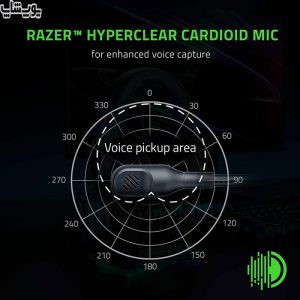 هدست گیمینگ سیمی ریزر مدل BlackShark V2 X با میکروفون حرفه ای منعطف