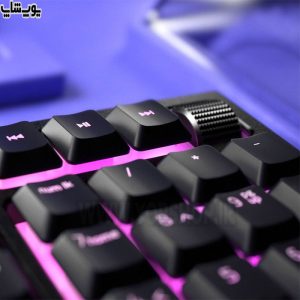 کیبورد گیمینگ RGB ریزر مدل Ornata V2 دارای کلید های مالتی مدیا
