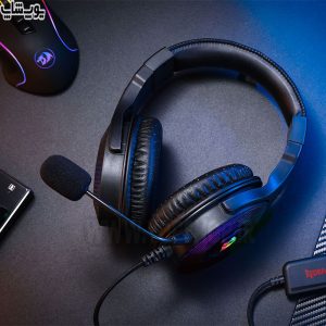 هدست گیمینگ سیمی RGB ردراگون مدل H350 Pandora مخصوص گیمینگ