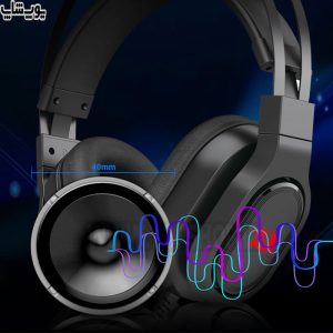 هدست گیمینگ سیمی RGB ردراگون مدل H360 EPIUS دارای درایور 40 میلی متری