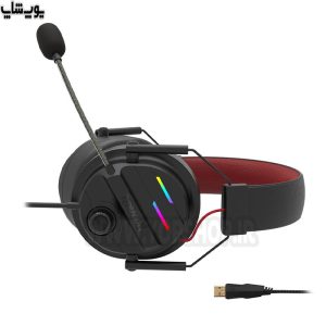 هدست گیمینگ سیمی RGB ردراگون مدل H380 Chiron با رابط USB
