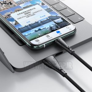 کابل تبدیل USB به لایتنینگ مک دودو مدل CA-744 قابل استفاده برای انتقال داده