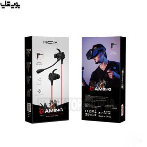 Miqia ME11 Gaming Wired Earphone در بسته بندی شیک
