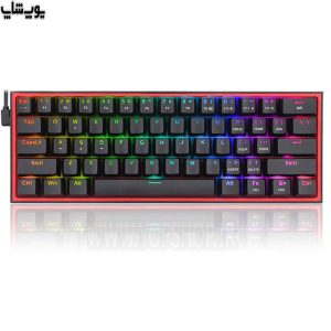 کیبورد گیمینگ ردراگون مدل k617 مشکی