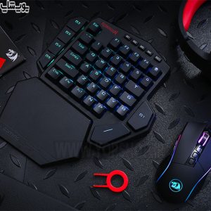 کیبورد سیمی گیمینگ مکانیکال RGB ردراگون مدل K585 DITI با کلید های مکانیکی