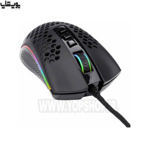 موس گیمینگ سیمی RGB ردراگون مدل M988 دارای طراحی ارگونومیک