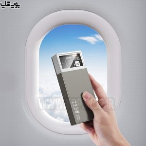 پاوربانک 20000 میلی آمپر ساعت 22.5W فست ریمکس مدل RPP-189 قابل حمل هنگام پرواز