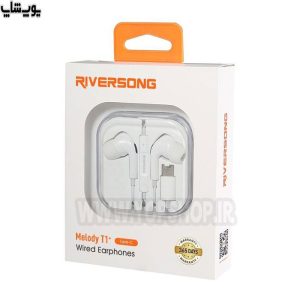هندزفری سیمی تایپ C ریورسانگ مدل +Melody T1 در بسته بندی شیک