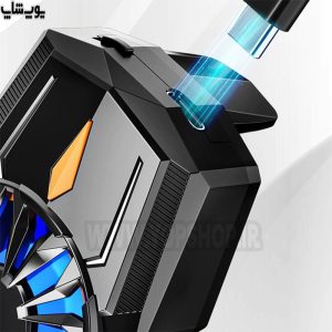 فن خنک کننده گوشی موبایل مدل S-08 دارای پورت تایپ C برای شارژ