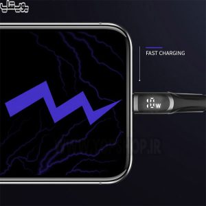 کابل تبدیل USB به لایتنینگ فست شارژ کالک مدل XC061 با پشتیبانی از قابلیت فست شارژ تا توان 10 وات