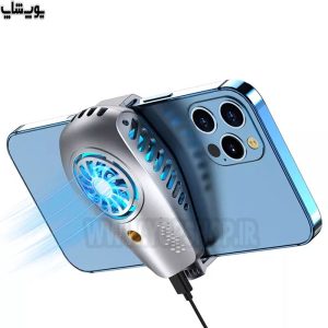 فن و خنک کننده رادیاتوری RGB موبایل مدل K3 در ابعاد کوچک و قابل حمل