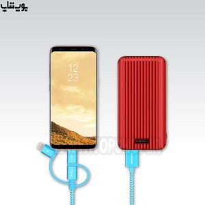 کابل تبدیل USB به میکرو USB، تایپ C و لایتنینگ موکس مدل DX1 با پشتیبانی گسترده