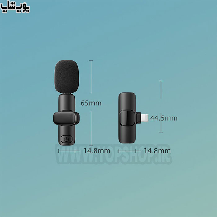 میکروفون ریمکس K03 با ابعاد کوچک و وزن سبک