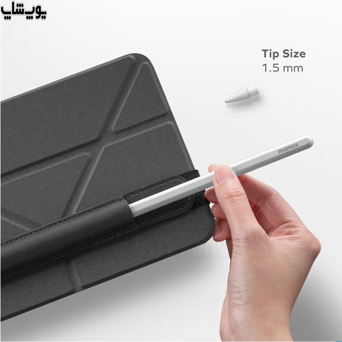 قلم لمسی خازنی آیپد مومکس مدل TP7 با متریال مقاوم و کیف همراه