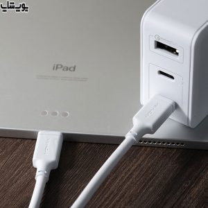 کابل تبدیل تایپ C به تایپ 100W C مومکس مدل DC21 در رنگ بندی مختلف