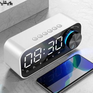 ساعت دیجیتال و اسپیکر بی سیم رسی مدل RSK-W11 دارای اتصال بلوتوثی
