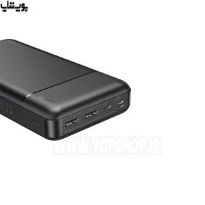 پاوربانک 30000mah فول پورت ریمکس مدل RPP-167 دارای 3 پورت ورودی و 2 پورت خروجی