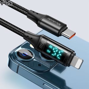 متریال کابل تبدیل فست شارژ تایپ C به لایتنینگ مک دودو CA-103