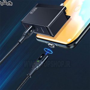 کابل تبدیل انتقال داده و فست شارژ مغناطیسی تایپ C به تایپ C مک دودو مدل CA-884