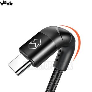 کابل تبدیل فست شارژ 20W مگنتی تایپ C به لایتنینگ مک دودو مدل CA-885 با انعطاف بالا
