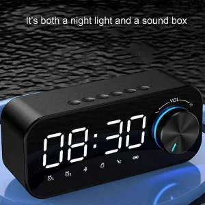 ساعت دیجیتال و اسپیکر بی سیم مدل B126