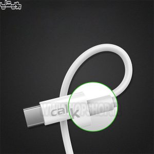 کابل تبدیل تایپ C به تایپ C فست شارژ 60 وات کالک مدل XC022 با انعطاف بالا